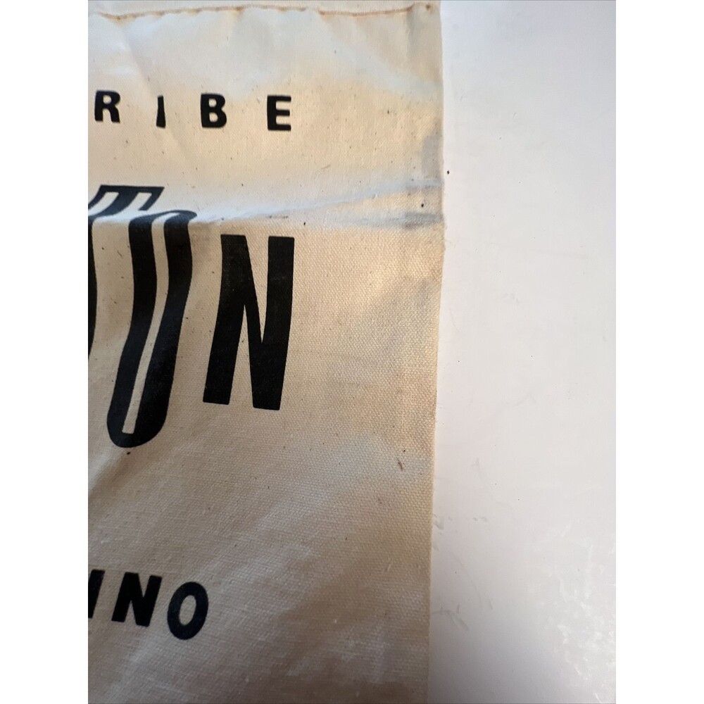 Vintage Caribe Hilton & Casino Canvas Tot Bag-NOS - Picture 5 of 6